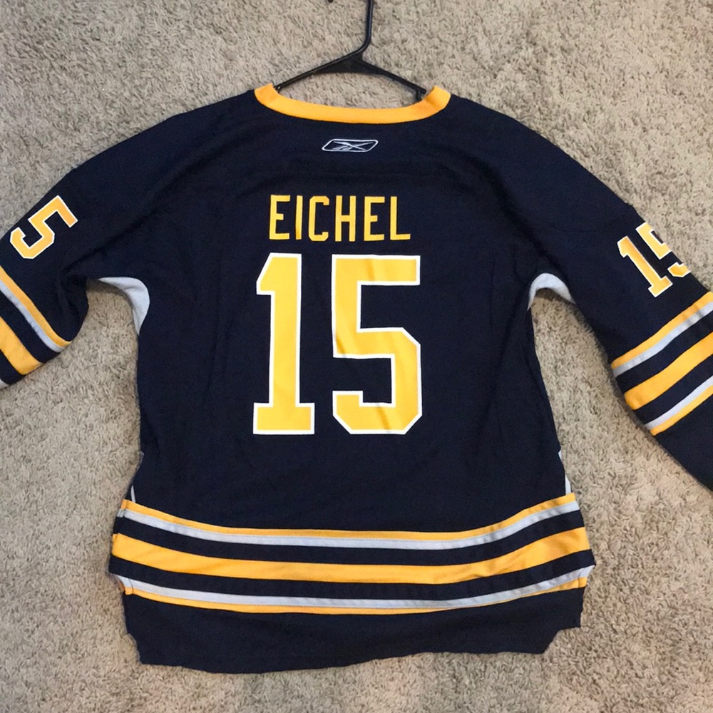 Buffalo Sabres Eichel hockey Jersey- worn once